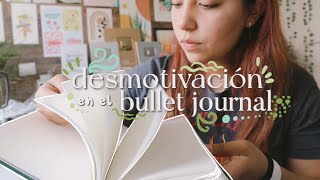 ser constante en tu bullet journal  un NUEVO COMIENZO en el journaling