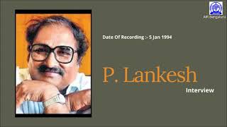 P.Lankesh -Interview