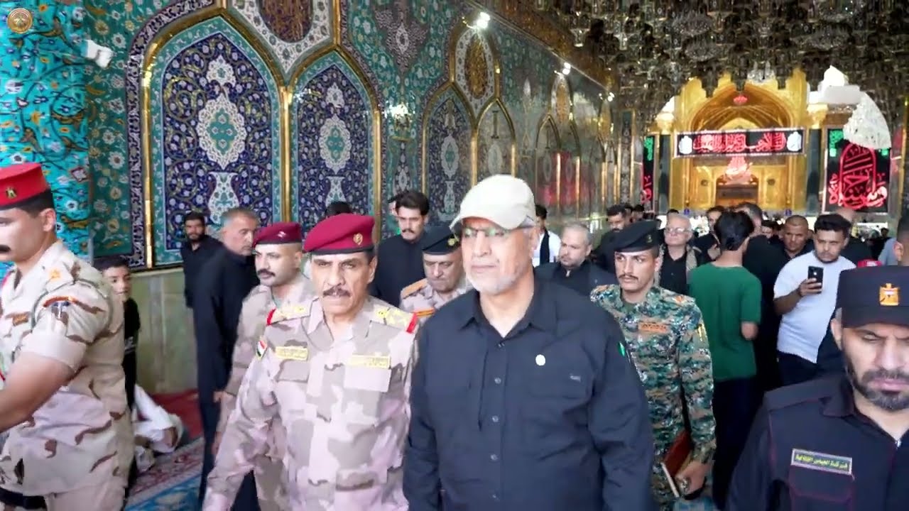 رئيس أركان الجيش يزور محافظة كربلاء المقدسة ويحضر اجتماعاً أمنياً حول تأمين خطة الزيارة الاربعينية