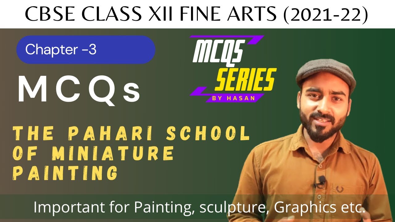 MCQs of Painting | Term 1 fine Art mcqs | important Question of Painting