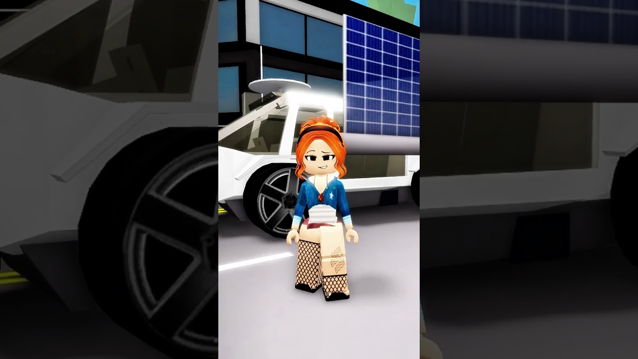 She embarrassed acorn boy.. 😄 #roblox #robloxshorts #brookhaven