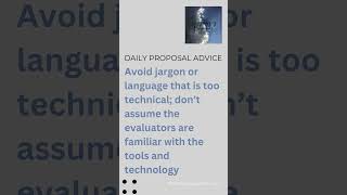 Proposal writing advice 7 #businessdevelopment #governmentcontracting #proposalmanagement