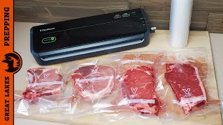 Vacuum Sealing Steaks & Pork Chops for Freezing  Best Way to Store Meat