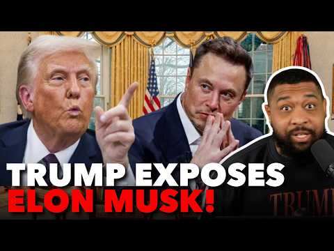 Trump DROPS BOMBSHELL On Elon Musk after Elon THROWS TANTRUM On X