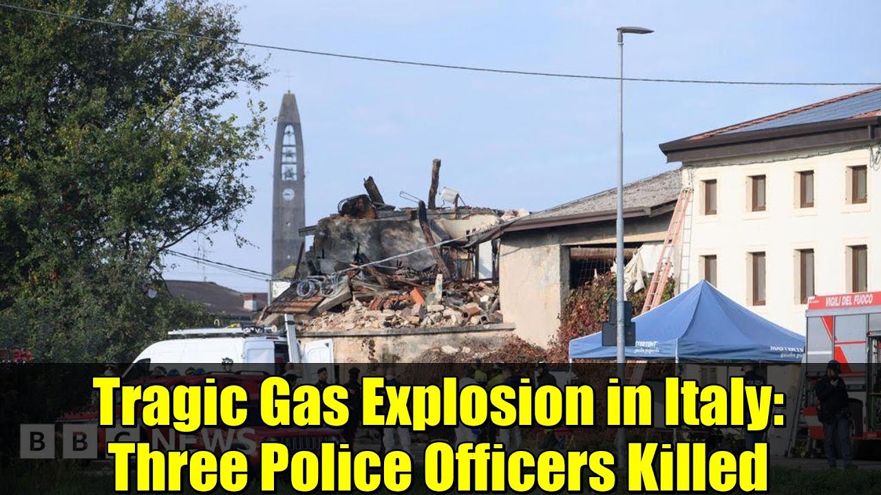 Tragic Gas Explosion in Italy: Three Police Officers Killed - YouTube