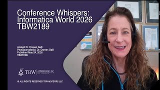 Conference Whispers: Informatica World #TBW2189