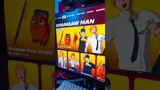 CHAINSAW MAN FORTNITE ITEM SHOP!