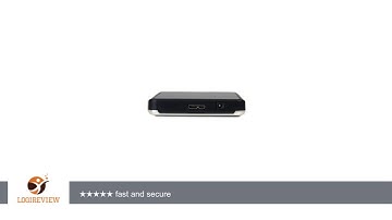 StarTech.com 2.5-Inch Encrypted Hard Drive Enclosure - Portable External HDD Enclosure SATA to USB