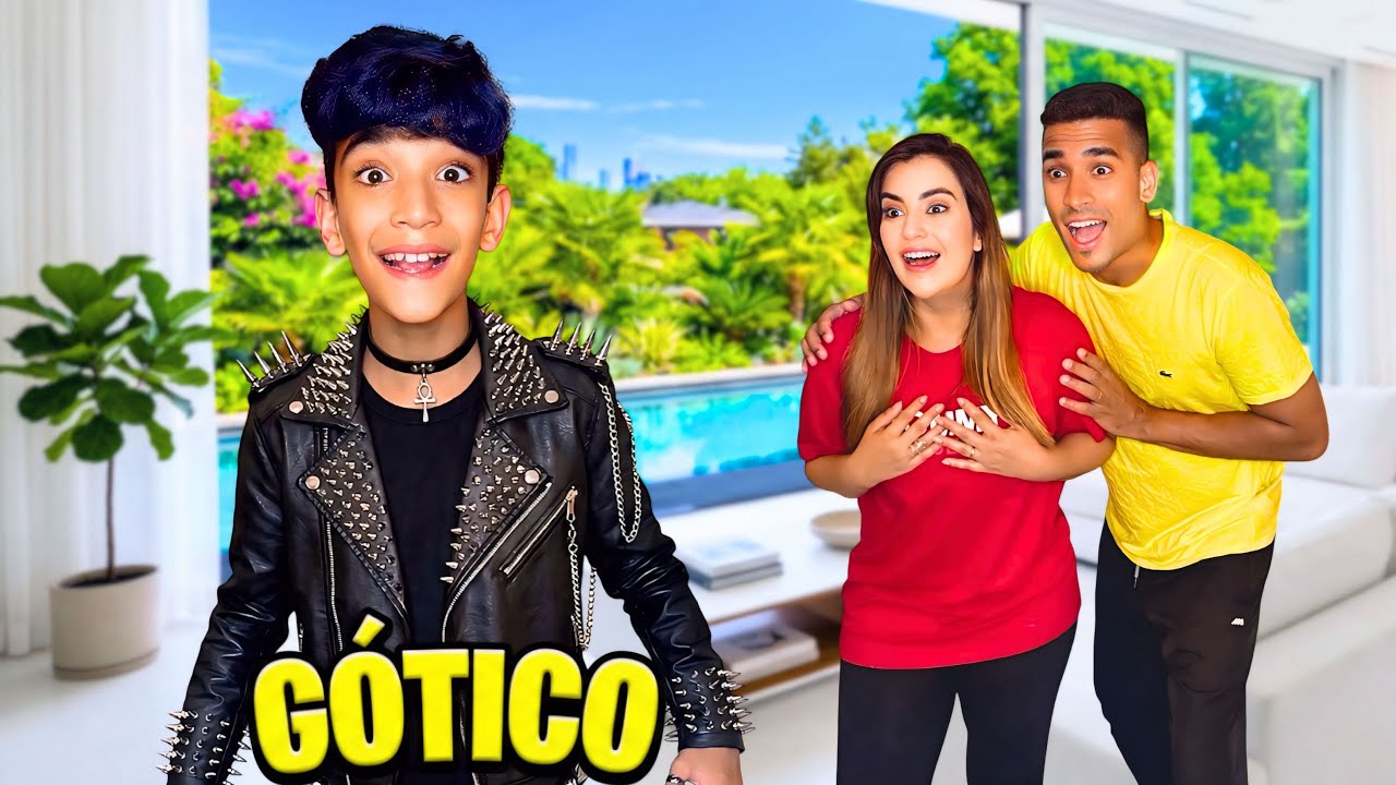 LUCAS ROCHA VIROU GÓTICO E NÃO QUER SER MAIS DA FAMÍLIA ROCHA (Teatro em família)