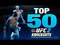 EA SPORTS UFC 2 - TOP 50 UFC 2 KNOCKOUTS - Community KO Video ep. 7