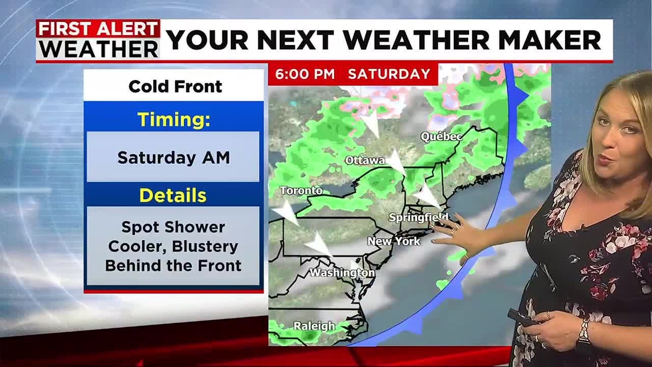 Janna's Thursday Forecast - Dry, Breezy and Seasonable - YouTube
