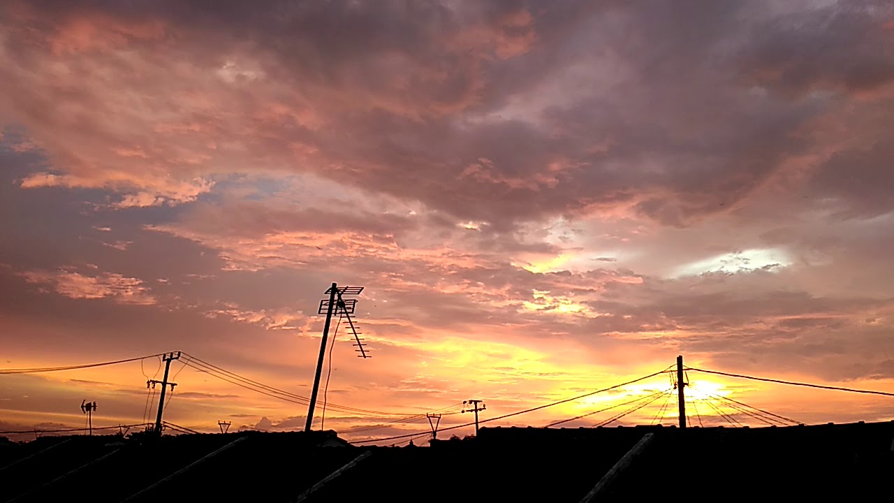 Subhanallah Pemandangan Langit Indah Sore Hari Youtube