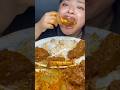 Mutton gravy with rice😱 #mukbang#eatingshow #food #asmr#maltispicelove #shorts #viral#youtubeshorts