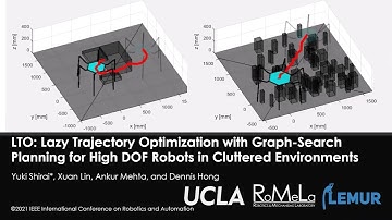 ICRA 2021 Presentation: Lazy Trajectory Optimization with Graph-Search Planning for High DOF Robots