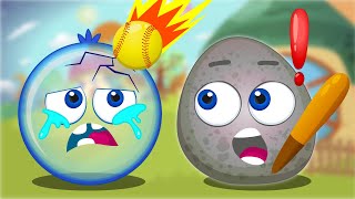 Op & Bob - GLASS AND STONE - Funny Stories for Kids - Cartoon for Kids