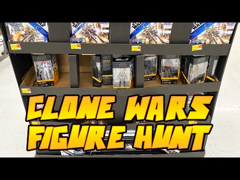 TOY HUNTING for CLONE WARS and MANDALORIAN Figures!