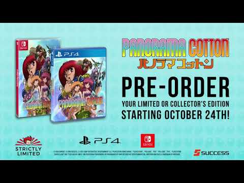 Panorama Cotton - PlayStation 4 & Nintendo Switch - Trailer - Retail [Strictly Limited Games]