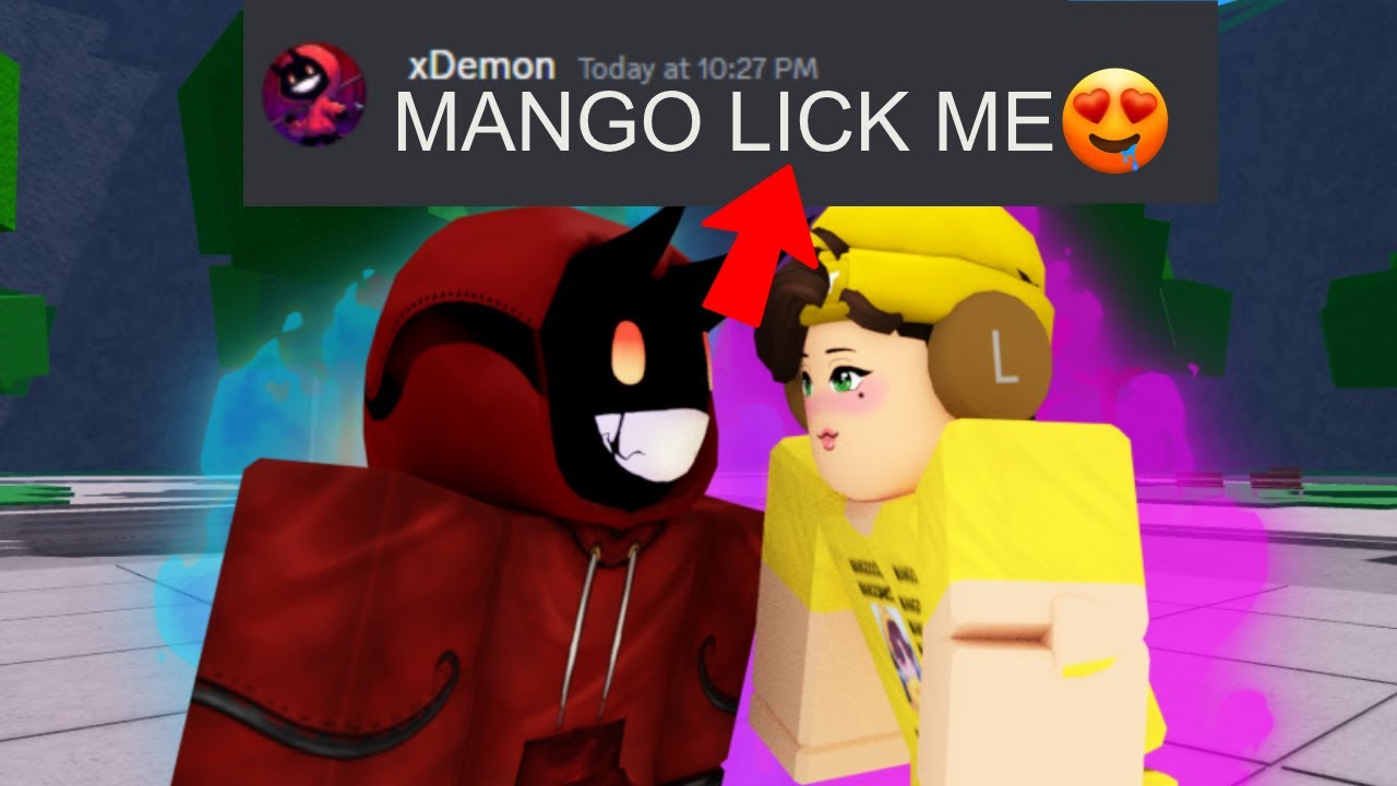 @xDemonRBLX  AND  @MangoPool  GOT EXPOSED SUS!!! Strongest Battlegrounds