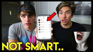 DMing THE SCARIEST INSTAGRAM ACCOUNTS | Colby Brock