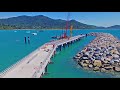 Clump point jetty construction timelapse