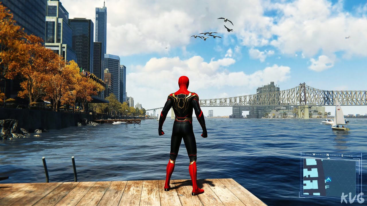 Marvel’s Spider-Man Remastered - Hybrid Suit - Open World Free Roam Gameplay (PC UHD) [4K60FPS]