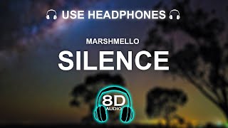 Marshmello ft. Khalid - Silence  8D AUDIO | BASS BOOSTED