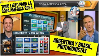 SIN SORPRESA ARGENTINA es el FAVORITO para la Copa América. Brasil otro protagonista | Futbol Center