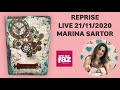 REPRISE - LIVE 21/11/2020 -Marina Sartor: Mixed Media e Resina Mágica - *** PROMOÇÕES ENCERRADAS ***