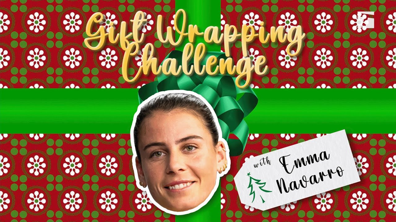It's 2025 and Emma Navarro Is Still Wrapping 🦥😂