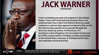 Trinidadian Jack Warner loses extraditional appeal, Privy Council:Warner can be extradited to the US