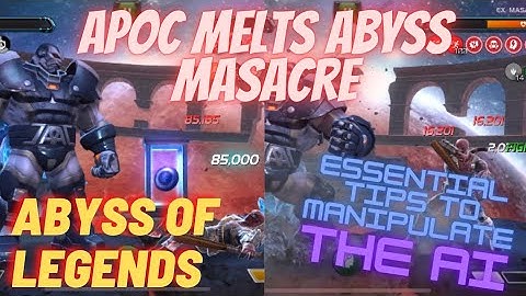 Apocalypse & Stryfe vs Abyss Masacre: Abyss Path 5 - Mutant Domination (Don’t Miss This Tip!)