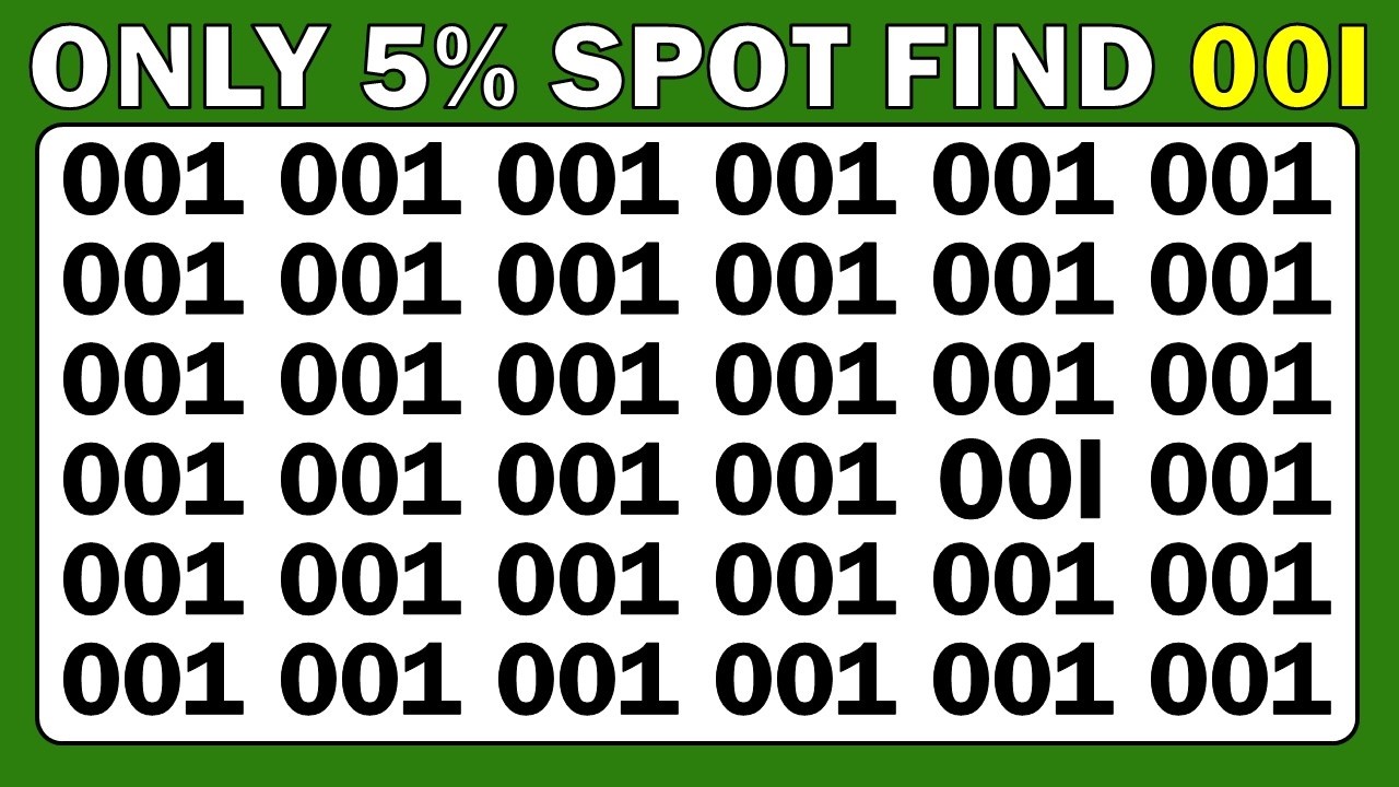 Find The Odd One Out | Challenge Your Observation Focus 👀💪 | Number and ...
