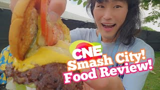 You MUST TRY This One!!! Smash City's OG Loaded Cheeseburger, DELICIOUS! | Toronto's CNE