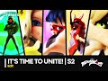 MIRACULOUS | GROUP TRANSFORMATION — Season 2 Generation: Queen Bee, Carapace, Rena Rouge, CN, LB