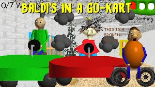 Baldi's In A Go kart - Baldi's Basics Mod