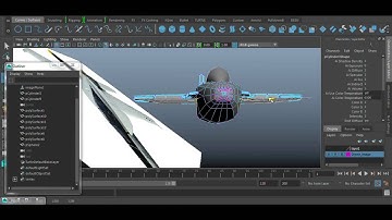 Drone modeling part 3 final maya 2016