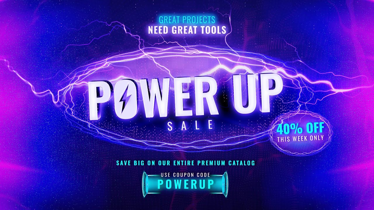PremiumVFX Power Up Sale