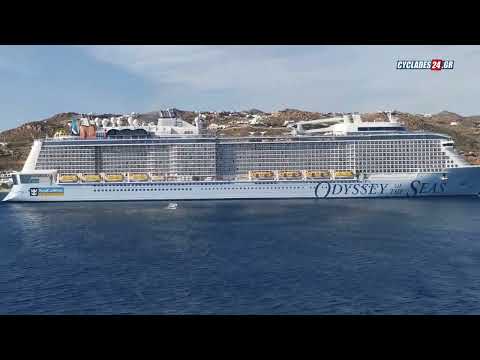 «Odyssey of the Seas»: Πλωτό «υπερθέαμα» έδεσε στη Μύκονο