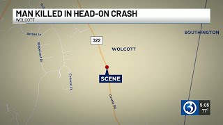 Person dies after head-on collision in Wolcott