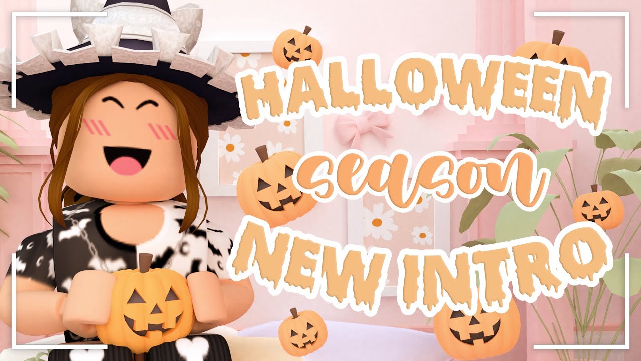 Welcome To My Channel Halloween Edition Littlesuu Youtube - aesthetic roblox girl gfx halloween