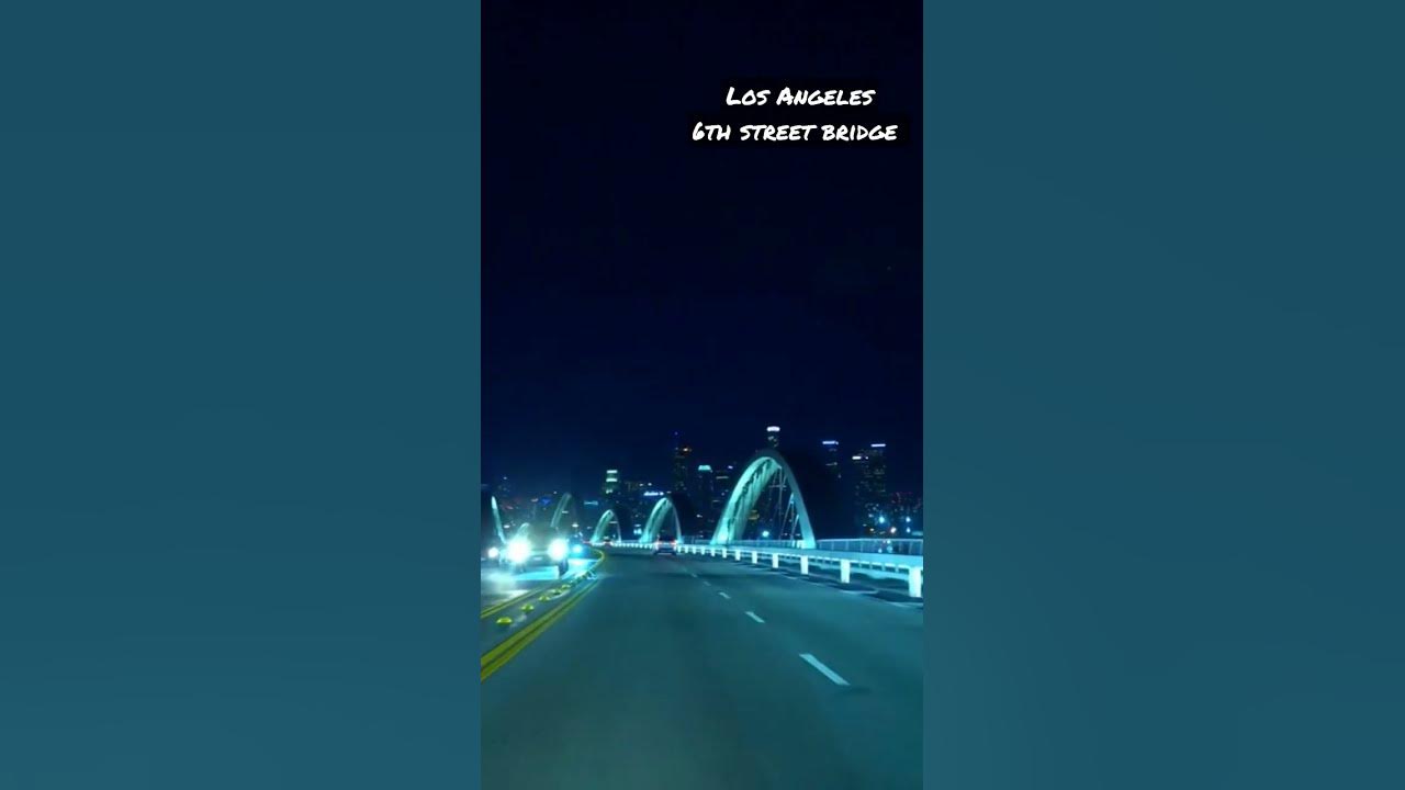 Los Angeles, 6th Street bridge            #losangeles #california