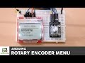 Arduino  Menu Tutorial with a Rotary Encoder and a Nokia 5110 LCD display.