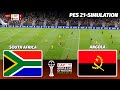 LIVE🔴| South Africa vs Angola - AFRICA CUP OF NATIONS || PES 21 Simulation