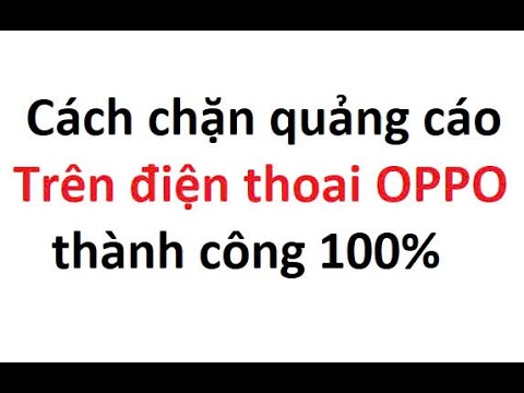 Cách tắt quảng