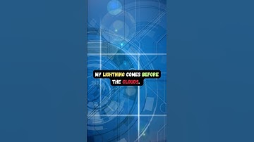 The Thunder Lightning AND Rain Riddle