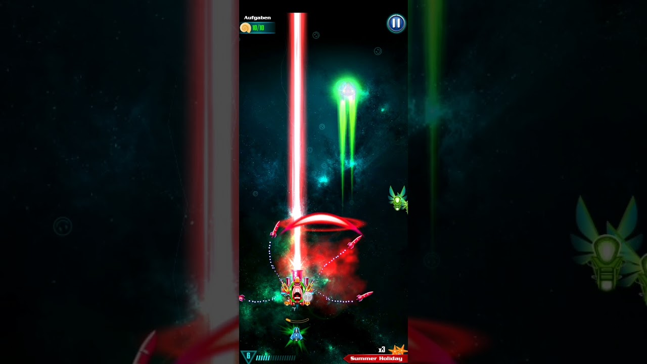 Level 2 Hello Summer Holiday Galaxy Attack Alien Shooter