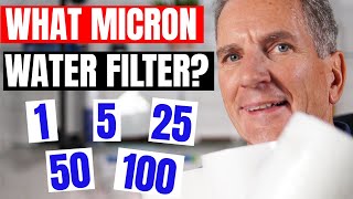 Which MICRON sediment WATER FILTER is BEST for my family?