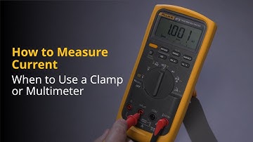 How to Measure Current | Using a Clamp Meter or Digital Multimeter