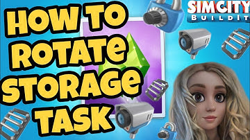 SimCity build it✅ how to rotate  upgrade storage task