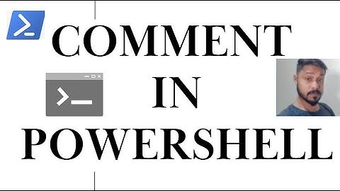 How to comment in PowerShell